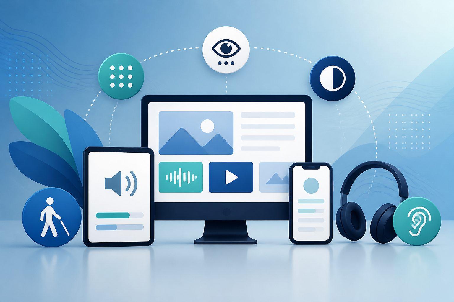 Accessibility in Digital Media for the Visually Impaired