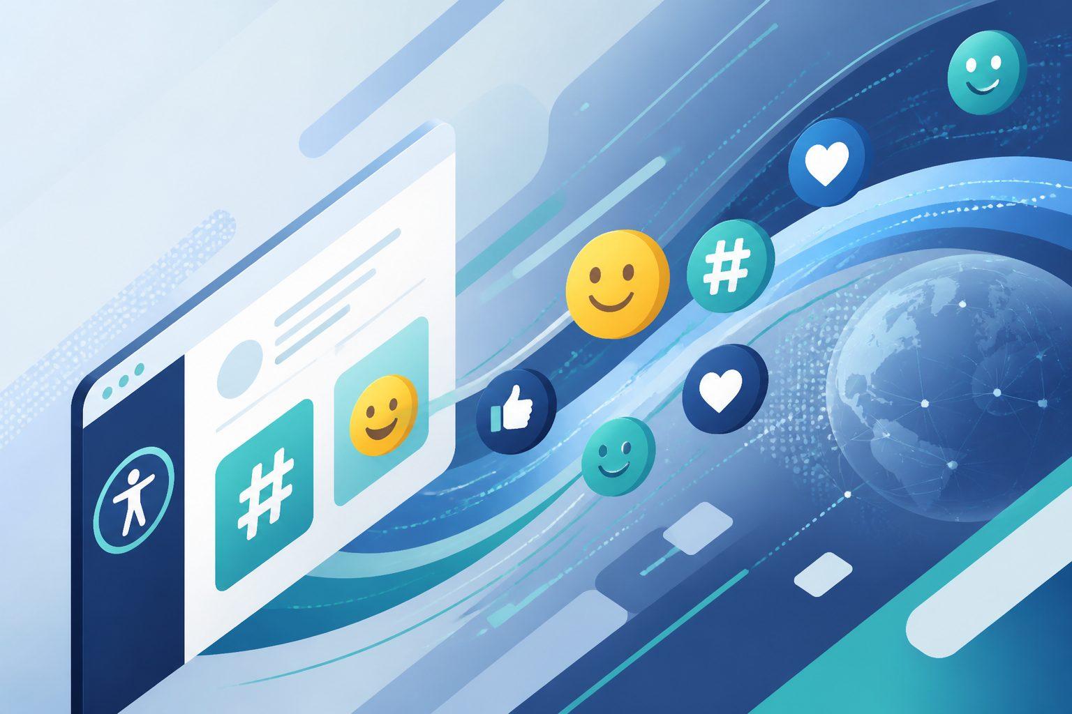 Making hashtags and emojis digitally accessible