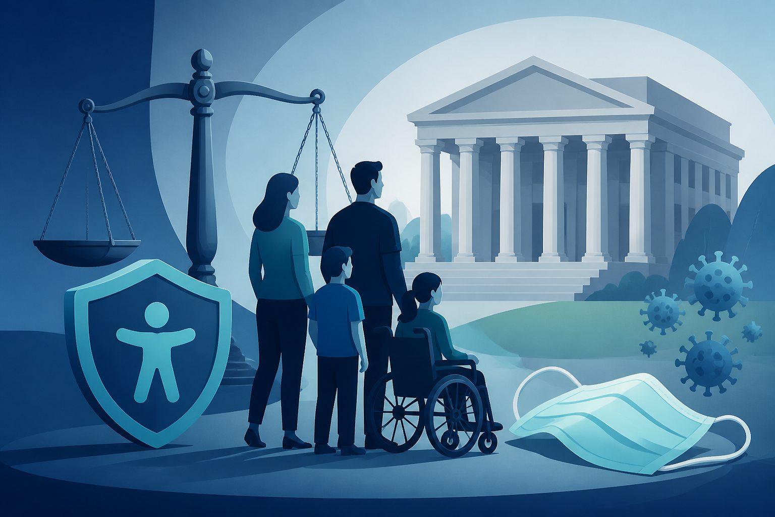 Parents of Disabled Children Sue Va. Governor Over Ending Mask Mandate