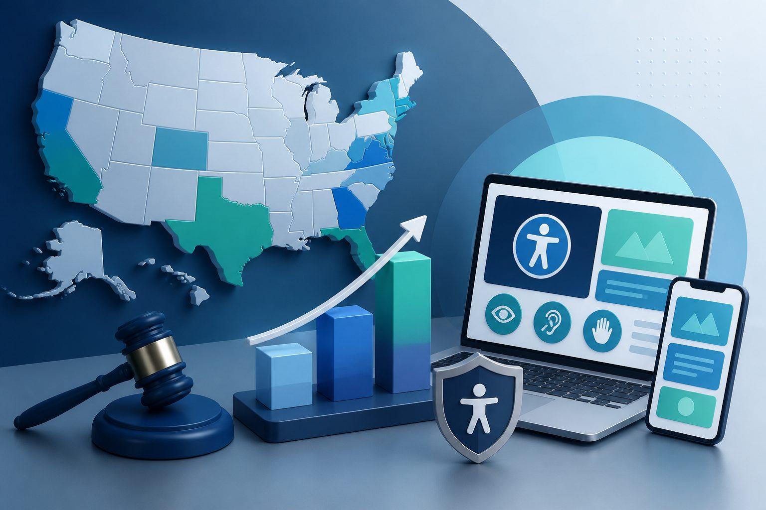 Top States With Digital Accessibility Lawsuits