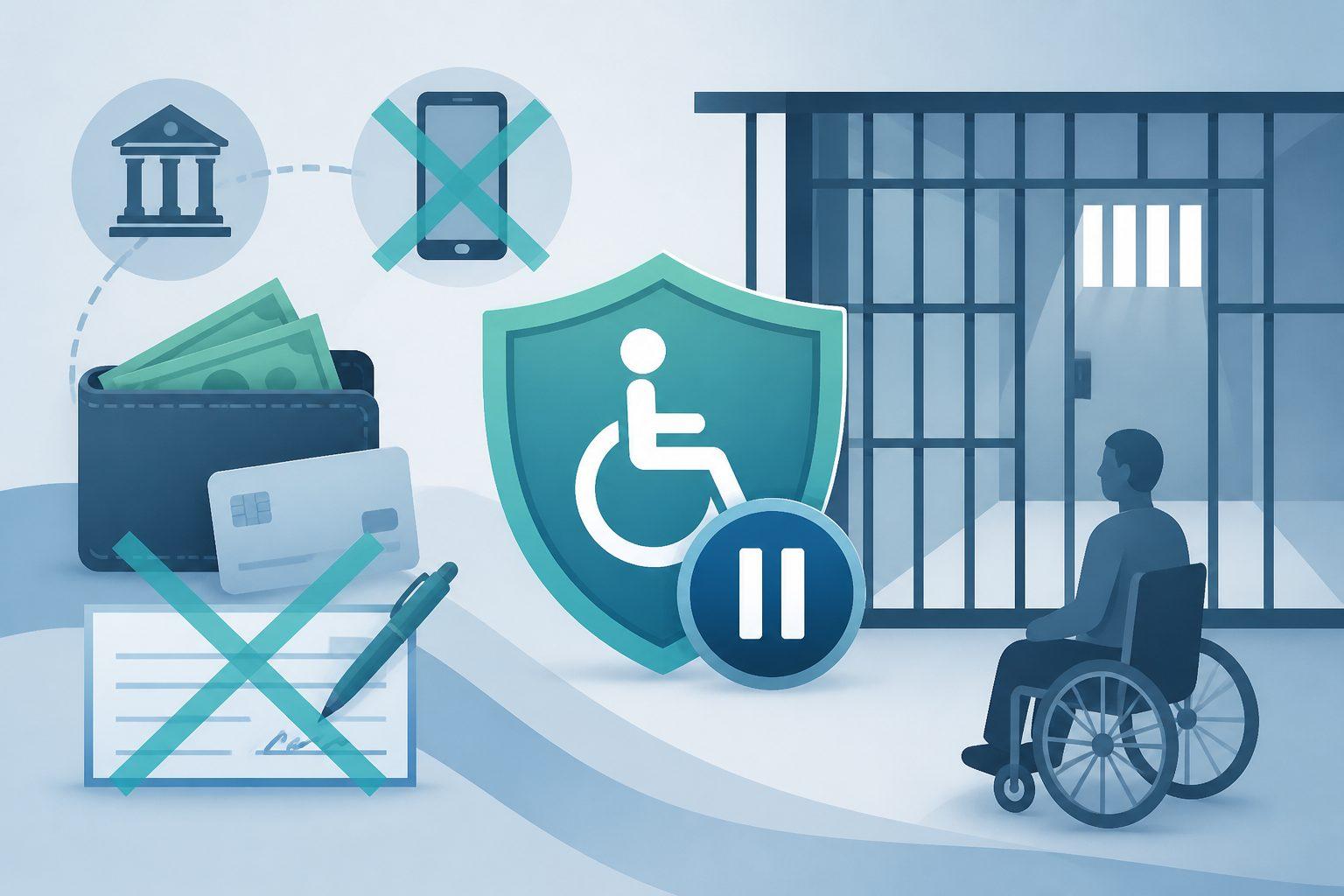 What Happens to Disability Benefits During Incarceration?