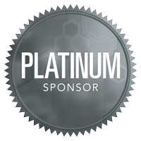 PLATINUM Sponsor Badge.