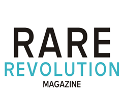Logo for Rare Revolution Magazine
