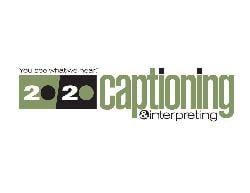 Logo for 20/20 Captioning and Interpreting, Inc.