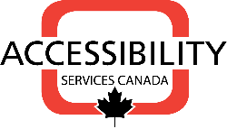 Logo for Accessibility Services Canada