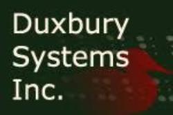 Logo for Duxbury Systems