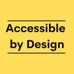 Logo for Accessible by Design